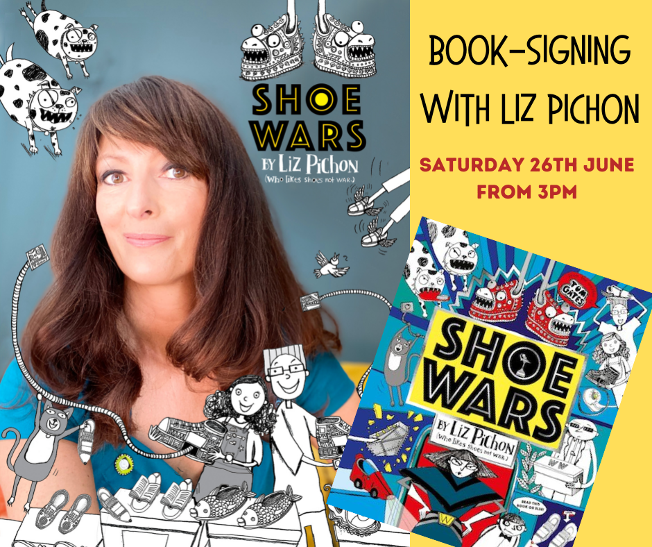 Liz Pichon Book signing