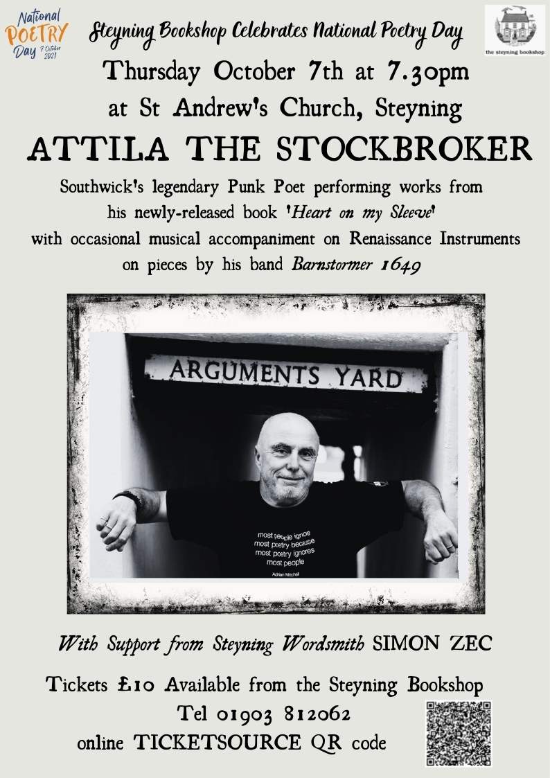 Attila the Stockbroker gig