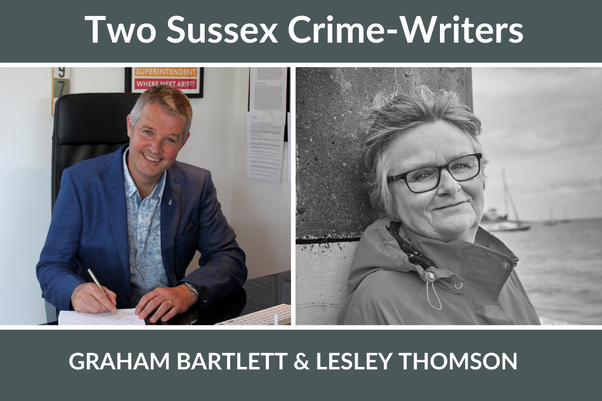 Two Sussex Crime Writers
