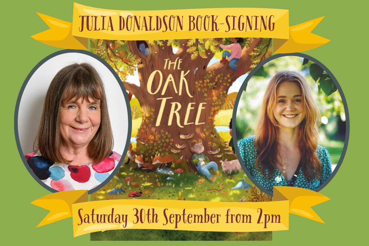 JULIA DONALDSON BOOK-SIGNING website