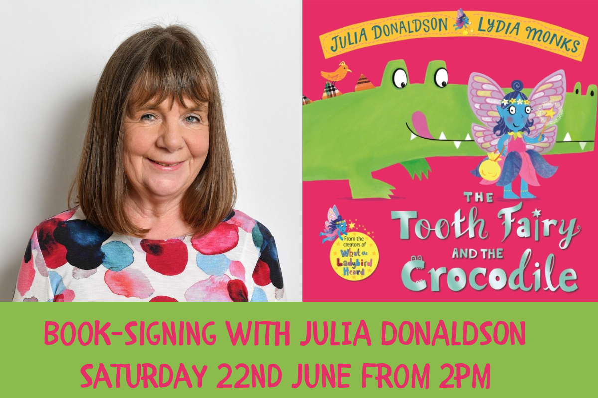 Tooth Fairy & the Crocodile Signing