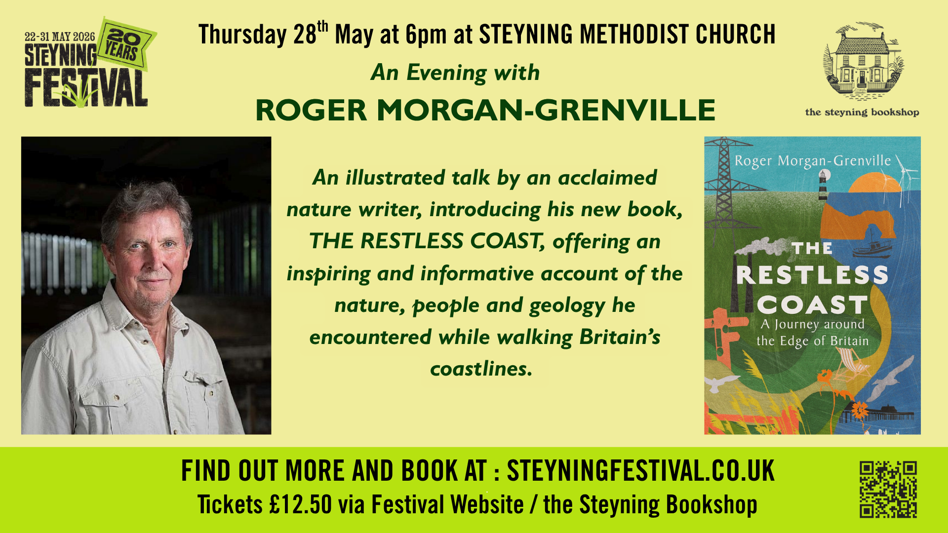 The Restless Coast: An Evening with ROGER MORGAN-GRENVILLE